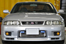 1996 Nissan SKYLINE GT-R 95 model R33 GT-R, Nismo LMGT4 18 inch Wheels, HKS Air Cleaner,  GReedy Boost Controller