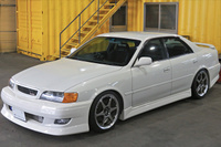 1996 Toyota CHASER JZX100 Tourer V 1JZGTE Turbo Engine,  URAS Full Aero Body Kit,  Factory 5F Transmission