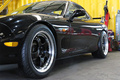 1996 Mazda ENFINI RX-7 MazdaSpeed Rear Spoiler,  SSR Professor 17 inch Wheels , Personal Steering Wheel