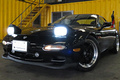 1996 Mazda ENFINI RX-7 MazdaSpeed Rear Spoiler,  SSR Professor 17 inch Wheels , Personal Steering Wheel