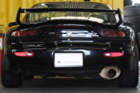 1996 Mazda ENFINI RX-7 MazdaSpeed Rear Spoiler,  SSR Professor 17 inch Wheels , Personal Steering Wheel