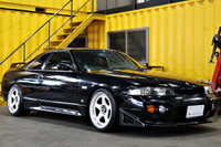 1996 Nissan SKYLINE COUPE R33 GTS25 Type M, Rays Nismo LMGT1 18 inch Wheels, 5Zigen Exhaust, Sun Roof