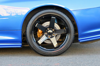 1999 Nissan SKYLINE GT-R R34 GT-R V-SPEC TV2 Bayside Blue, Nismo Aero, Rays Nismo LMGT4 19inch Alloy Wheels