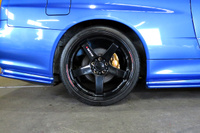 1999 Nissan SKYLINE GT-R R34 GT-R V-SPEC TV2 Bayside Blue, Nismo Aero, Rays Nismo LMGT4 19inch Alloy Wheels