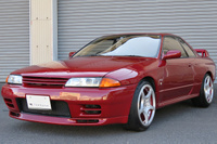 1994 Nissan SKYLINE GT-R R32 GT-R AH3 Red Pearl Metallic, BCNR33 Brembo Calipers , Volk Racing Wheels 