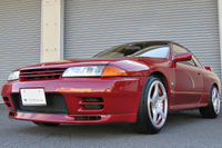 1994 Nissan SKYLINE GT-R R32 GT-R AH3 Red Pearl Metallic, BCNR33 Brembo Calipers , Volk Racing Wheels 