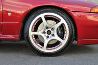 1994 Nissan SKYLINE GT-R R32 GT-R AH3 Red Pearl Metallic, BCNR33 Brembo Calipers , Volk Racing Wheels 