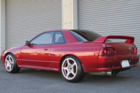 1994 Nissan SKYLINE GT-R R32 GT-R AH3 Red Pearl Metallic, BCNR33 Brembo Calipers , Volk Racing Wheels 