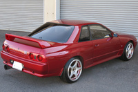 1994 Nissan SKYLINE GT-R R32 GT-R AH3 Red Pearl Metallic, BCNR33 Brembo Calipers , Volk Racing Wheels 