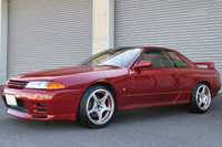 1994 Nissan SKYLINE GT-R R32 GT-R AH3 Red Pearl Metallic, BCNR33 Brembo Calipers , Volk Racing Wheels 