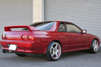 1994 Nissan SKYLINE GT-R R32 GT-R AH3 Red Pearl Metallic, BCNR33 Brembo Calipers , Volk Racing Wheels 