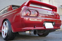 1994 Nissan SKYLINE GT-R R32 GT-R AH3 Red Pearl Metallic, BCNR33 Brembo Calipers , Volk Racing Wheels 