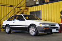 1987 Toyota COROLLA LEVIN AE86 GT Apex, HKS Air Cleaner, Fujitsubo Exhaus, Advan 14 Inch Wheels 