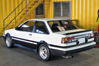 1987 Toyota COROLLA LEVIN AE86 GT Apex, HKS Air Cleaner, Fujitsubo Exhaus, Advan 14 Inch Wheels 