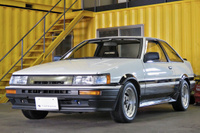 1987 Toyota COROLLA LEVIN AE86 GT Apex, HKS Air Cleaner, Fujitsubo Exhaus, Advan 14 Inch Wheels 