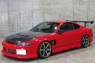 2000 Nissan SILVIA S15 SPEC R D-MAX Exhaust Manifold, AVS Model T6 19 inch Wheels TEIN Height Adjustable Coilovers