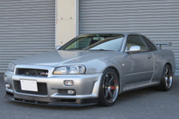 2000 Nissan SKYLINE GT-R R34 GT-R V SPEC, Rays Volk Racing TE37 SL 18 Inch Wheels, HKS Height Adjustable Coilovers 