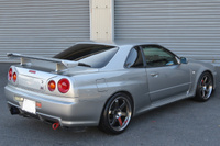 2000 Nissan SKYLINE GT-R R34 GT-R V SPEC, Rays Volk Racing TE37 SL 18 Inch Wheels, HKS Height Adjustable Coilovers 