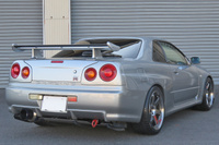 2000 Nissan SKYLINE GT-R R34 GT-R V SPEC, Rays Volk Racing TE37 SL 18 Inch Wheels, HKS Height Adjustable Coilovers 