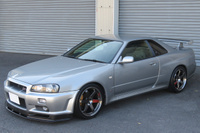 2000 Nissan SKYLINE GT-R R34 GT-R V SPEC, Rays Volk Racing TE37 SL 18 Inch Wheels, HKS Height Adjustable Coilovers 