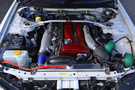 1999 Nissan SKYLINE GT-R R34 GT-R V-Spec, Nismo Front Bumper, Rays TE37SL 18inch, HKS Adjustable Height Coilovers