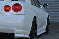 1999 Nissan SKYLINE GT-R R34 GT-R Nismo Z-Tune Front Bumper, HKS Stainless Front Pipe, Coppermix Twin Clutch,