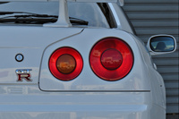 1999 Nissan SKYLINE GT-R R34 GT-R Nismo Z-Tune Front Bumper, HKS Stainless Front Pipe, Coppermix Twin Clutch,