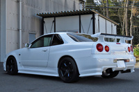 1999 Nissan SKYLINE GT-R R34 GT-R Nismo Z-Tune Front Bumper, HKS Stainless Front Pipe, Coppermix Twin Clutch,