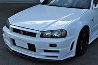 1999 Nissan SKYLINE GT-R R34 GT-R Nismo Z-Tune Front Bumper, HKS Stainless Front Pipe, Coppermix Twin Clutch,