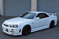 1999 Nissan SKYLINE GT-R R34 GT-R Nismo Z-Tune Front Bumper, HKS Stainless Front Pipe, Coppermix Twin Clutch,