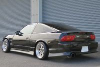 1996 Nissan 180SX SIL80 TRUST GReddy Intake,D-Max Front FendersTRUST GReddy T518Z Turbine, Ganador Super Mirror