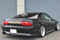 1996 Nissan 180SX SIL80 TRUST GReddy Intake,D-Max Front FendersTRUST GReddy T518Z Turbine, Ganador Super Mirror