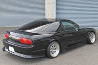 1996 Nissan 180SX SIL80 TRUST GReddy Intake,D-Max Front FendersTRUST GReddy T518Z Turbine, Ganador Super Mirror