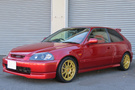 1997 Honda CIVIC TYPE R EK9 Civic Type R, TEIN Height Adjustable Coilovers, Aftermarket Headlights