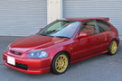 1997 Honda CIVIC TYPE R EK9 Civic Type R, TEIN Height Adjustable Coilovers, Aftermarket Headlights