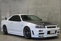 1999 Nissan SKYLINE GT-R N1 ENGINE BLOCK R34 GTR V SPEC, Nismo Z-Tune Look, Rays Volk Racing TE37SL