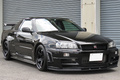 1999 Nissan SKYLINE GT-R BNR34 R34 GT-R V SPEC, RAYS NISMO LM GT4 18 Inch Wheels, BNR34 Z-TUNE Front Bumper