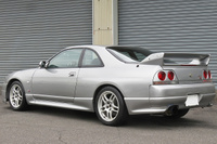 1998 Nissan SKYLINE GT-R BCNR33 R33 GT-R SERIES 3, TRUST Exhaust, HKS Height Adjustable Coilovers, NISMO Shift Knob