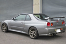 2001 Nissan SKYLINE GT-R BNR34 R34 GT-R, NISMO Air Cleaner Duct, HKS Height Adjustable Coilovers