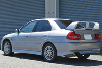 1997 Mitsubishi LANCER EVOLUTION CN9A GSR EVO IV, HKS Muffler, O2 Racing 16 Inch Wheels, BLITZ Radiator