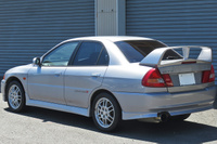 1997 Mitsubishi LANCER EVOLUTION CN9A GSR EVO IV, HKS Muffler, O2 Racing 16 Inch Wheels, BLITZ Radiator