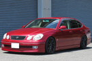 1998 Toyota ARISTO JZS161 Aristo 2JZGTE Turbo Engine, Aftermarket Wheels, Aftermarket Coilovers