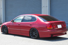 1998 Toyota ARISTO JZS161 Aristo 2JZGTE Turbo Engine, Aftermarket Wheels, Aftermarket Coilovers