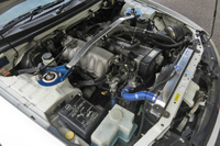 1996 Nissan SKYLINE COUPE ECR33 GTS-T TYPE M, BLITZ Radiator, BLITZ Height Adjustable Coilovers