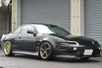 1996 Nissan SILVIA SIL80 S14 K's, ONEVIA Body Kit, EXAS Muffler, HKS Height Adjustable Coilovers