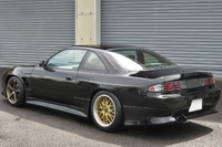 1996 Nissan SILVIA SIL80 S14 K's, ONEVIA Body Kit, EXAS Muffler, HKS Height Adjustable Coilovers