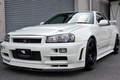 2000 Nissan SKYLINE GT-R BNR34 R34 GT-R SERIES 2, NISMO Z-TUNE FENDERS, NISMO FRONT BUMPER, NISMO AERO