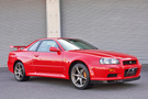 1999 Nissan SKYLINE GT-R BNR34 R34 Skyline GT-R AR2 ACTIVE RED