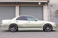 1998 Nissan SKYLINE ER34 25 GT-X TURBO, BNR34 GTR JW0 Millenium Jade Look