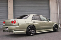 1998 Nissan SKYLINE ER34 25 GT-X TURBO, BNR34 GTR JW0 Millenium Jade Look